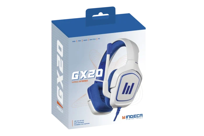 GX20 Multiplatform Headphone for PS5, PS4, XBOX, SWITCH & PC White - Imagen 3
