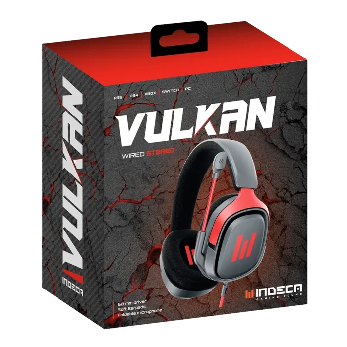 Vulkan multiplatform headphone for PS5, PS4, XBOX, SWITCH, SWITCH 2 & PC - Imagen 4
