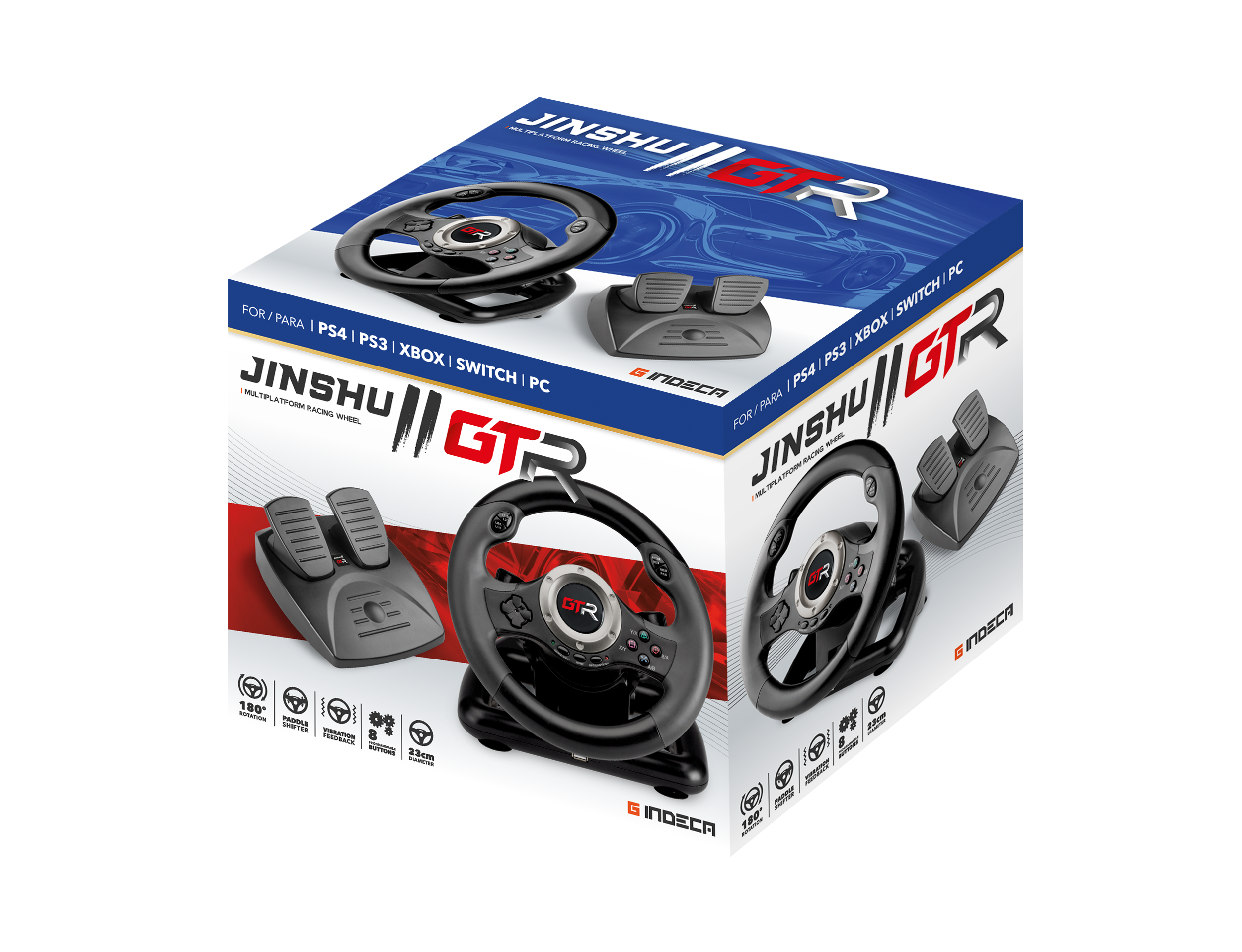 JINSHU 2 GTR Multiplatform Racing Wheel